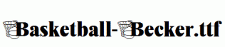 Basketball-Becker.ttf