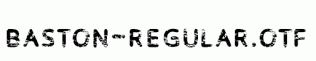 Baston-Regular.otf
