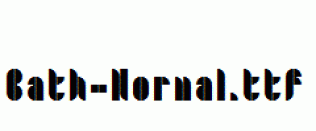 Bath-Normal.ttf