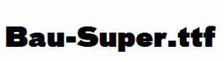 Bau-Super.ttf