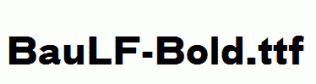 BauLF-Bold.ttf