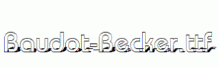 Baudot-Becker.ttf