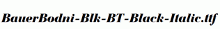 BauerBodni-Blk-BT-Black-Italic.ttf