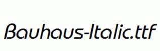 Bauhaus-Italic.ttf