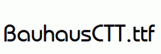 BauhausCTT.ttf