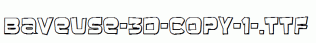 Baveuse-3D-copy-1-.ttf
