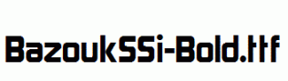 BazoukSSi-Bold.ttf