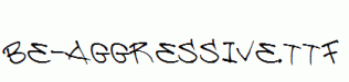 Be-Aggressive.ttf