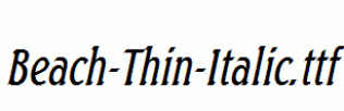Beach-Thin-Italic.ttf