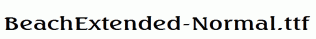 BeachExtended-Normal.ttf