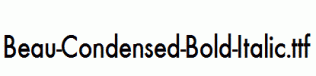 Beau-Condensed-Bold-Italic.ttf
