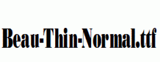 Beau-Thin-Normal.ttf