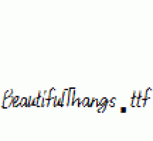 BeautifulThangs.ttf