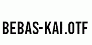 Bebas-Kai.otf