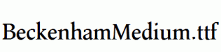BeckenhamMedium.ttf