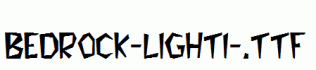 Bedrock-Light1-.ttf