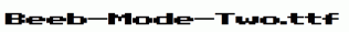Beeb-Mode-Two.ttf