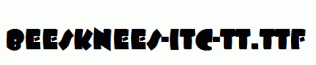 Beesknees-ITC-TT.ttf
