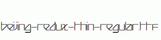 Beijing-Redux-Thin-Regular.ttf