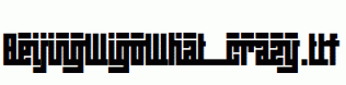 BeijingWigoWhat_crazy.ttf