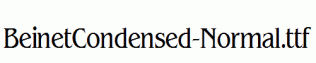 BeinetCondensed-Normal.ttf