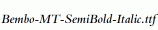 Bembo-MT-SemiBold-Italic.ttf