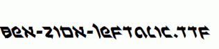 Ben-Zion-Leftalic.ttf