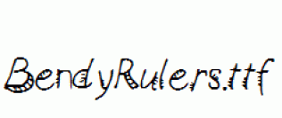 BendyRulers.ttf