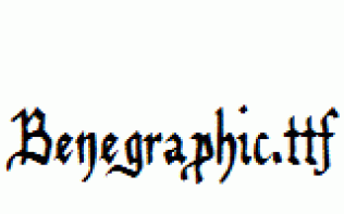 Benegraphic.ttf