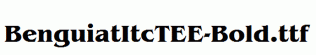 BenguiatItcTEE-Bold.ttf