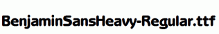 BenjaminSansHeavy-Regular.ttf