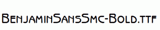 BenjaminSansSmc-Bold.ttf