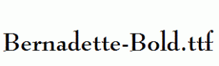 Bernadette-Bold.ttf