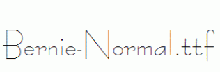Bernie-Normal.ttf