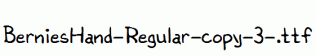 BerniesHand-Regular-copy-3-.ttf
