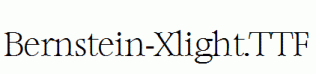 Bernstein-Xlight.ttf