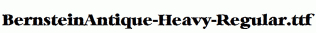 BernsteinAntique-Heavy-Regular.ttf