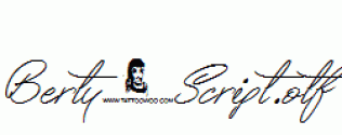 Berty-Script.otf