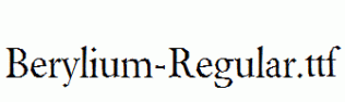Berylium-Regular.ttf