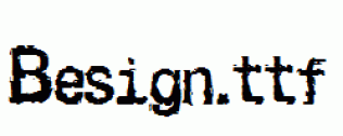 Besign.ttf