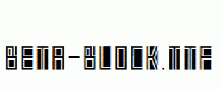 Beta-Block.ttf