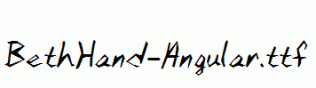 BethHand-Angular.ttf