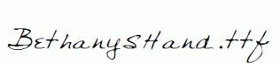 BethanysHand.ttf