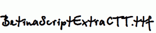 BetinaScriptExtraCTT.ttf