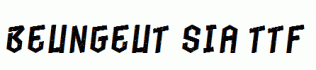 Beungeut-Sia.ttf