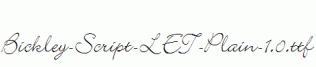 Bickley-Script-LET-Plain-1.0.ttf