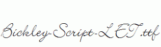 Bickley-Script-LET.ttf