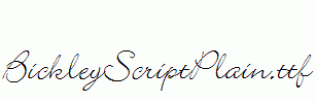 BickleyScriptPlain.ttf
