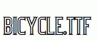 Bicycle.ttf