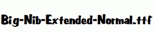 Big-Nib-Extended-Normal.ttf